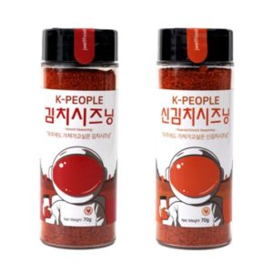 Jwellfood K-People Kimchi Powder Seasoning, 70g, Made in Korea
