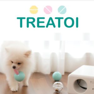 Treatoi Automatic Interactive Treat+Toy Ball Dispenser